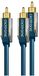 ClickTronic 7.5m Subwoofer audio kabel Blauw