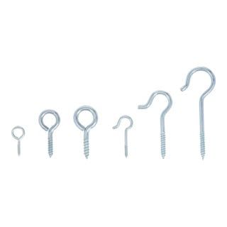 BGS DIY Screw Hook / Ring Hook Assortment 142 pcs