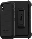 OtterBox Defender Series Rugged Case & Holster voor iPhone Xs & iPhone X - Non-Retail Verpakking - Zwart (met Microbiële Defensie)
