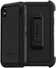 OtterBox Defender Series Rugged Case & Holster voor iPhone Xs & iPhone X - Non-Retail Verpakking - Zwart (met Microbiële Defensie)