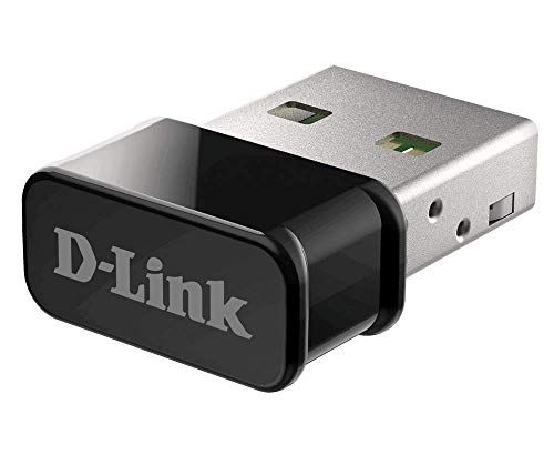D-Link DWA-181-US USB WiFi-adapter Dual Band AC1300 - Draadloos internet voor Desktop PC Laptop Gaming - Windows Mac Linux