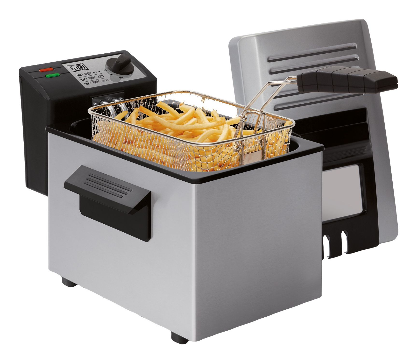 FRITEL A103 - 3L Frituurpan - 2000W - RVS