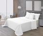 Belum | Sprei Bouti Microsatijn 100 g Wit 250 x 270 cm