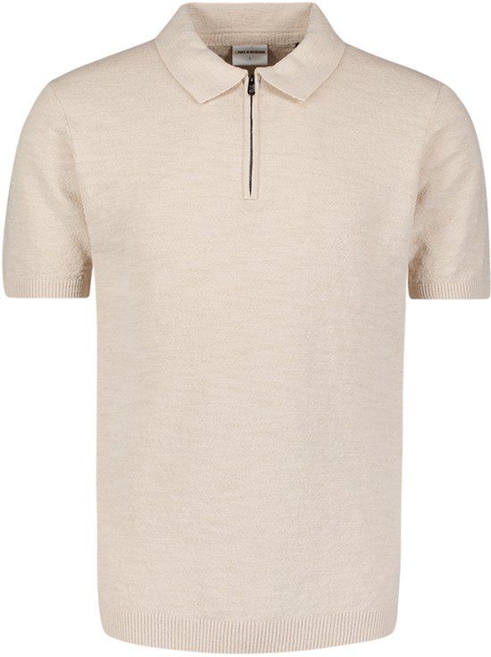 No Excess Gebreide polo met rits