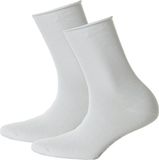 Hudson Dames Sokken 2-Pack Wit Maat 35-38