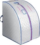 OEM Mobiele infrarood sauna-tent met zitplaats en voetverwarmer, 220V, wit