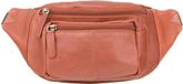 Visconti bags Visconti Leren Heuptas - Buideltas - Stijlvol Heuptasje - Bruin (720 bn)
