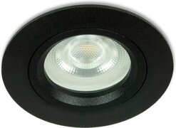 Integral LED Mini inbouwspot Tore -Rond Zwart -Koel Wit -Dimbaar -3.6W -Integral LED