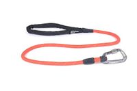 Mountain Paws Touw Karabiner Hondenriem | Reflecterende riem met gewatteerde neopreen handgreep, 1,2 meter