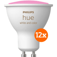Philips Hue White and Color GU10 12-pack