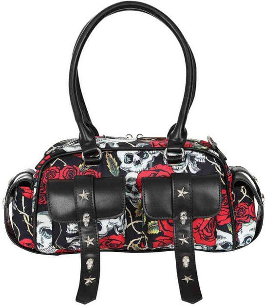 Banned - Wicked Roses Handtas - Multicolours