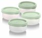 Pot à épices avec couvercles - 4 pièces - 1.3 oz - Anti-fuite - Sans BPA - Lavable au lave-vaisselle