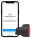 GPS tracker vélo réflecteur - Antivol - 1 an d'abonnement - Étanche