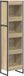 vidaXL Boekenkast 40 x 30 x 155 cm Bewerkt hout Sonoma eiken
