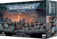 Games Workshop Warhammer 40K - Astra Militarum Cadian Shock Troops (47-33)