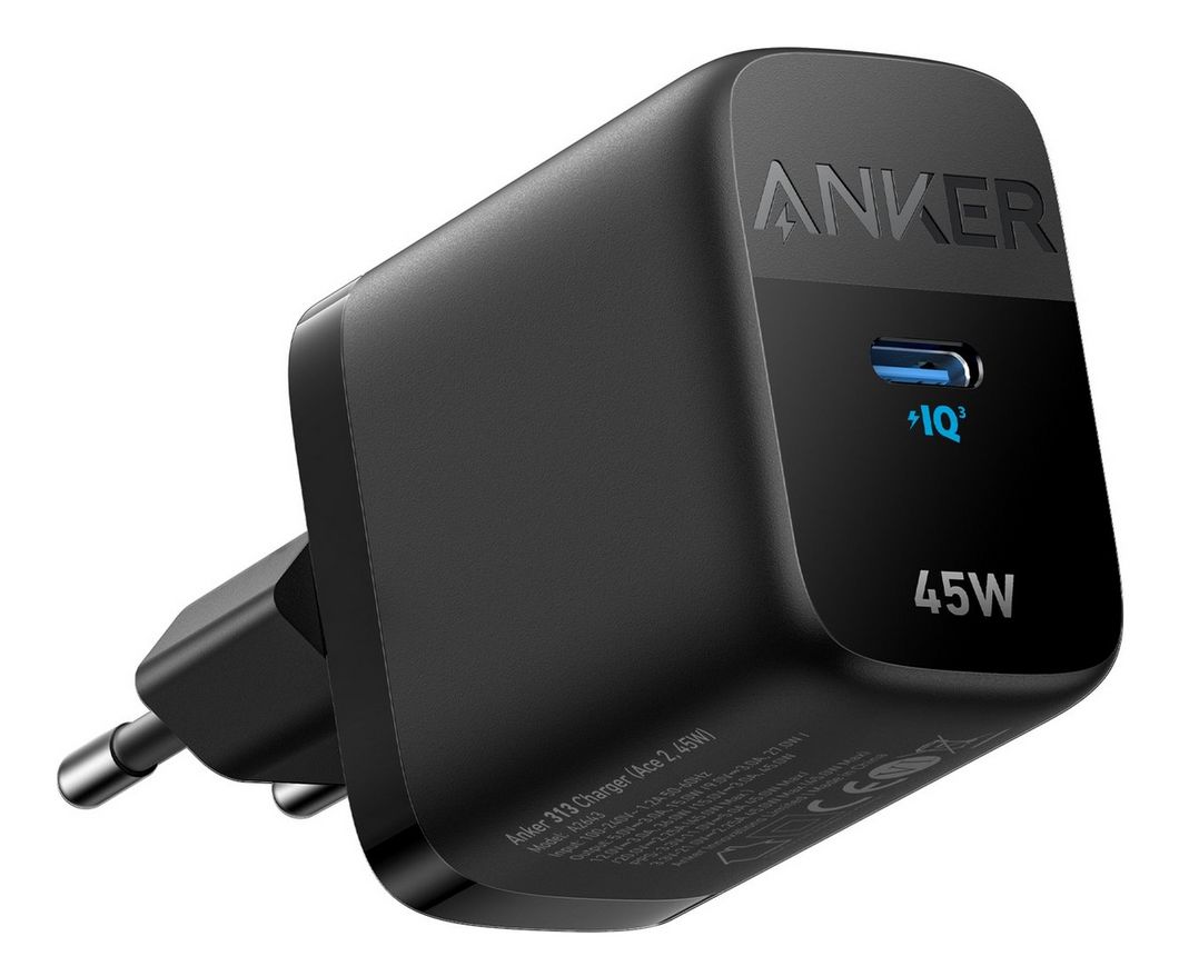 Anker 313 USB-C 45W Fast Charger - Black