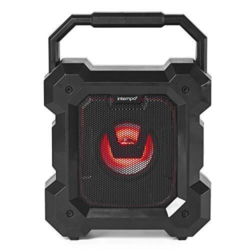 Intempo Intempo® EE5601BLKSTKEU7 Tempo WDS 169 Bluetooth Speaker | Portable | 3 W Speaker Output | Colour Changing LED Lights
