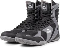Lonsdale Heskin boksschoenen voor heren, zwart/grijs/wit, maat 40