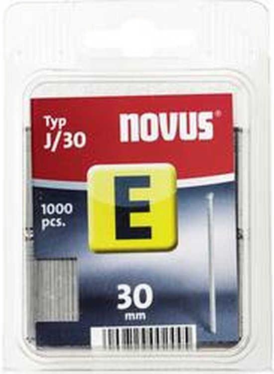 Novus Spijkers E J/30 mm - 1000 Stuks