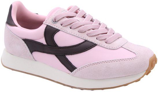 Boax Studio Lage Sneakers Vrouwen Roze Leer Maat 39