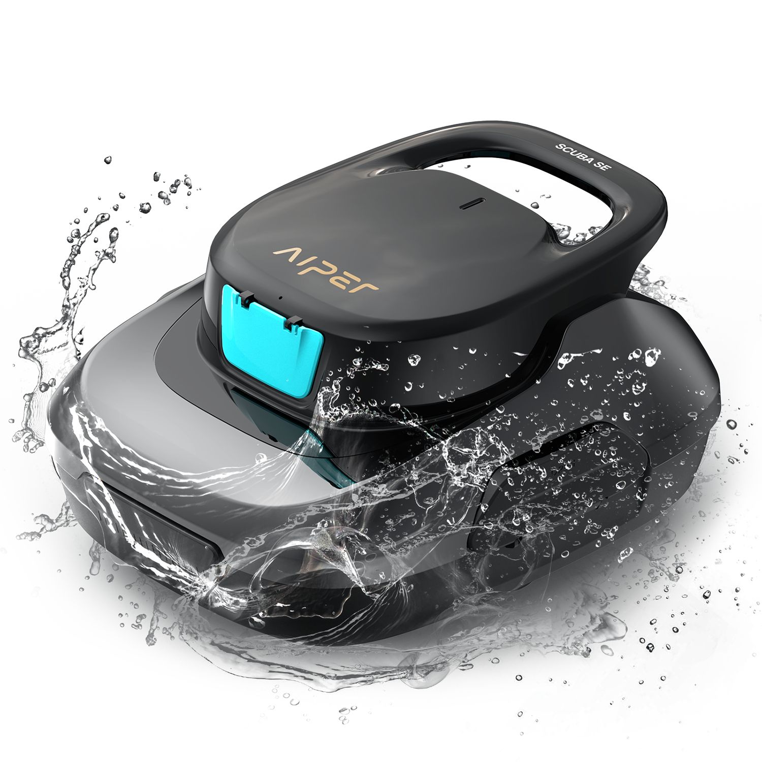 Aiper Scuba SE - Draadloze Zwembadrobot - Zwart/Grijs