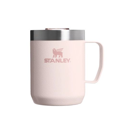 Stanley Everyday Camp Hammertone Rose Quartz Thermosbeker, 0.23L - Roze