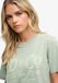 Superdry Vintage Workwear T-shirt Relaxed Fit Dames Licht Jade Groen Katoen Maat 16