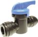 DM-Fit AHUC1010M Robinet à boisseau sphérique 10mm à emboîter x 10mm à emboîter POM