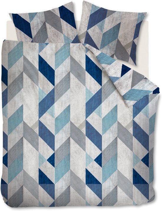 Beddinghouse Tuur Dekbedovertrek Blauw - 260x200/220 cm