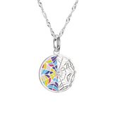 Thomas Sabo Ketting KE2348-691-7-l45v 45cm Zilver Zirkonia Veelkleurig