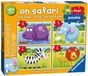 Ravensburger My First Puzzles - On Safari 2, 3, 4, 5 PC Puzzles