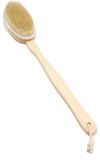 UNIQ Brosse de bain en bois de hêtre avec long manche