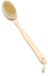 UNIQ Brosse de bain en bois de hêtre avec long manche