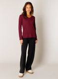 BASE LEVEL Yola Trui - Wine Red - maat 44