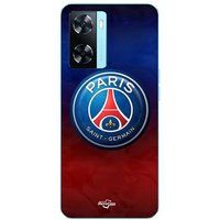 Maniacase Etui Oppo A57s 4G PSG gekleurd logo
