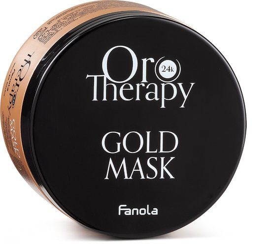 Fanola Oro Therapy 24k Gold Mask - Vyživující + Zjemňující Maska Na Vlasy 300 ml