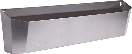 Ooni Pizza Station Utility Box - 7,8 inch W. x 23,6 inch L. - Roestvrij staal