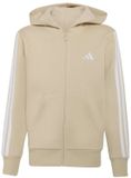 Adidas Essentials Sweatshirt Met Rits Beige 11-12 Jaar Kinderen