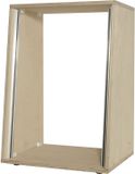 MUSIC STORE Studiorack 20HE berk MP bouwpakket, lackiert, 7° schuin - Studio racks