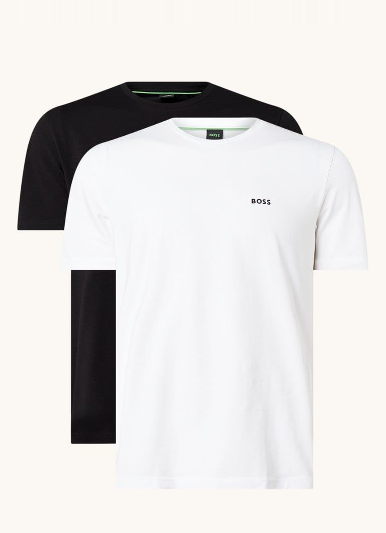 HUGO BOSS T-shirt met logo in 2-pack