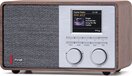 Pinell Supersound 201W Walnut - DAB+/Internet Radio - Bluetooth 5.0 - Walnut Wood