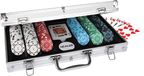 Lobbes Aluminium Koffer - 300 Pokerchips