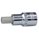KS Tools 918.1704 1/2" CHROMEplus Bit-dopsleutel binnenzeskant, kort, 9/32"