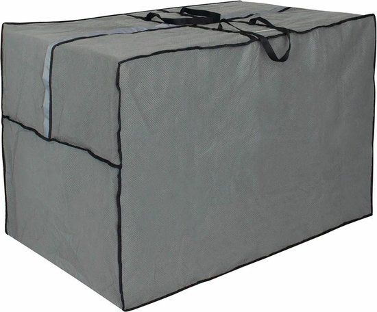 Eurotrail Waterdichte Tuinkussenhoes Cantonic - 175x80x80cm - Grijs