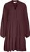 VILA - VIFALIA L/S TIE V-NECK DRESS - Dames - Mini jurken