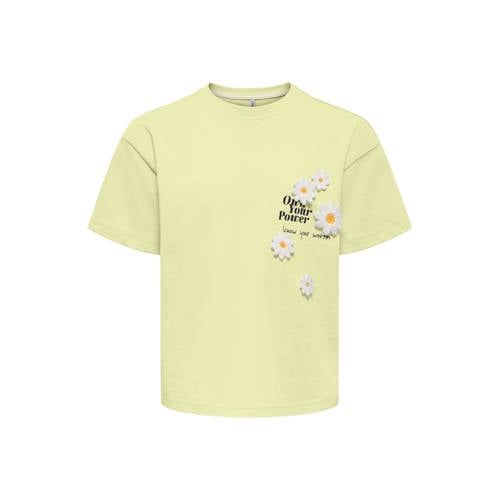 ONLY KIDS ONLY MINI T-shirt geel