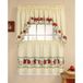 CHF & You 3-delige raamgordijn Tier Set, Polyester, Multi Color, 36" B x 56" L (Pack van 3)
