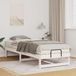 Maison Exclusive - Cadre de lit blanc 90 x 210 cm Bois de pin massif