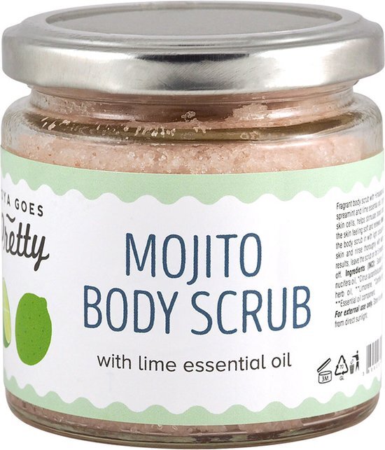 Zoya Goes pretty - Mojito Body Scrub 270g glass jar