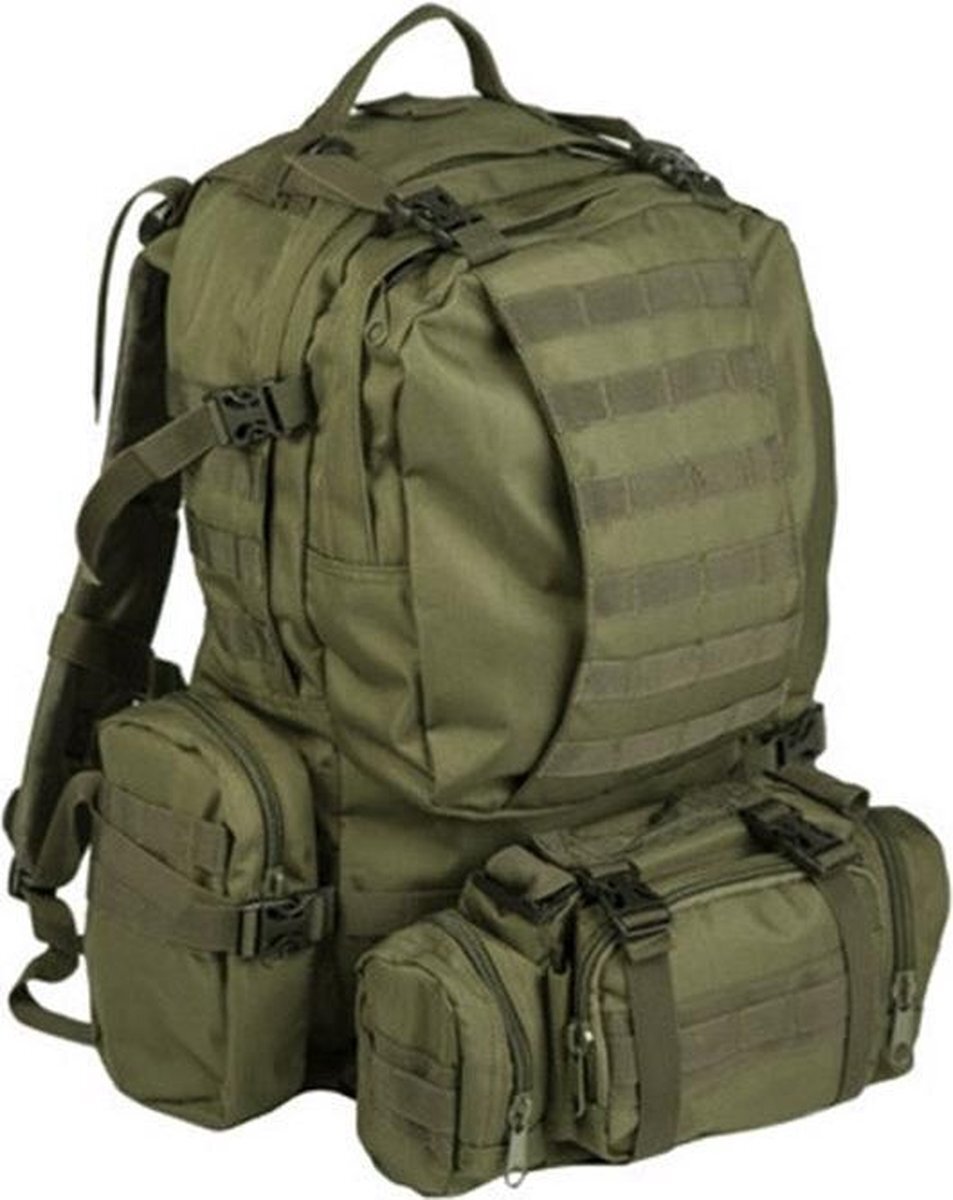 Mil-Tec US army defence pack rugtas 36 ltr olijfgroen